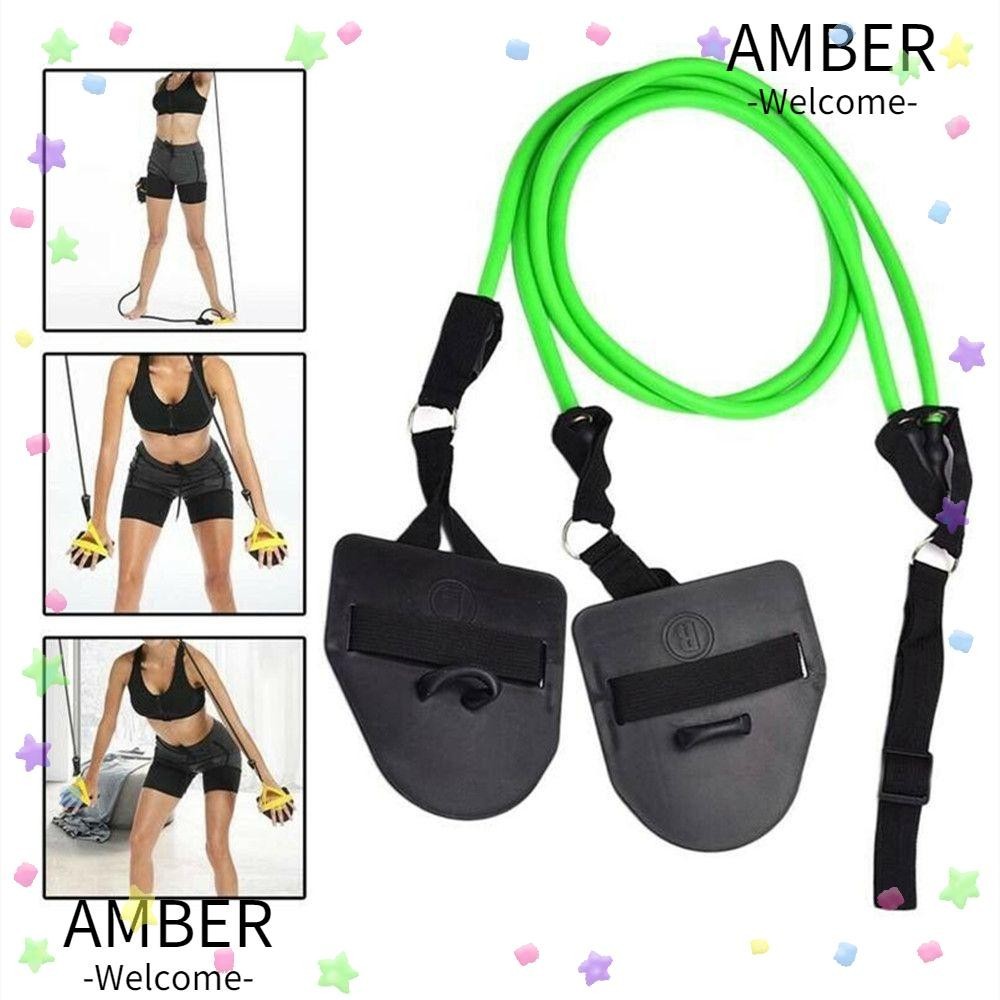 AMBER เชือกยืดแขน 20-60LBS สําหรับออกกําลังกาย ฝึกความแข็งแรง