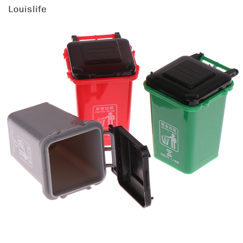 Llph 1:12 Dollhouse Miniถังขยะรุ่น/ถังขยะขนาดเล็ก/ปากกาOrganizer Home Storage Can LLP