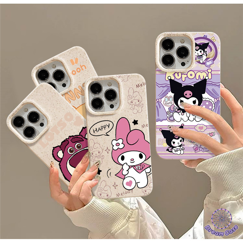 เคสการ์ตูนน่ารักของคุโรมิลอตโซ่วินนี่เมโลดี้ Samsung A15 A25 A14 A05 A13 A32 A03 A12 A23 A04s A21s A02s A05s A54 A04E