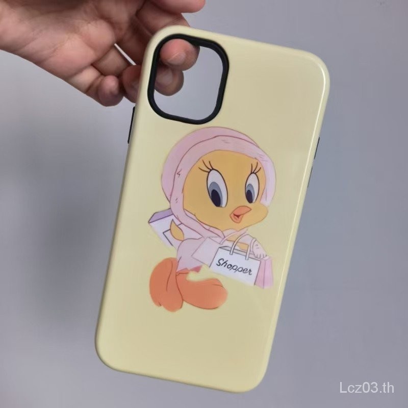 เคสโทรศัพท์มือถือสำหรับ iPhone Cartoon Trudy Bird เคสโทรศัพท์มือถือสำหรับ iphone15เคสป้องกันสองชั้นส