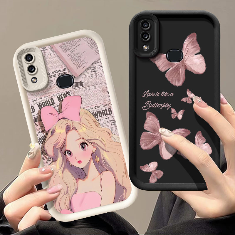 เคส Samsung A10s, สไตล์เยาวชนใหม่กรณีโทรศัพท์นุ่ม KLQ1TY1