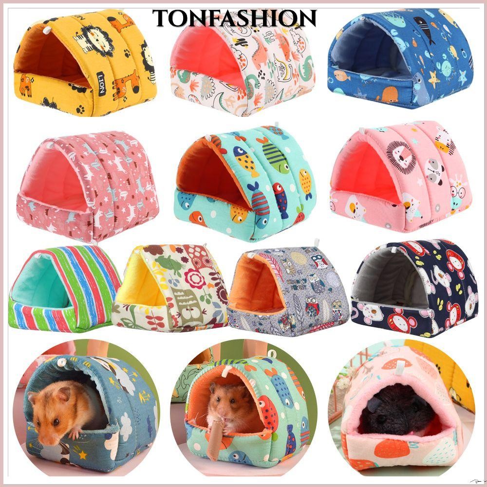 ตันแฟชั่น บ้านหนูแฮมสเตอร์กรงมินินุ่มฤดูหนาวกระต่ายกระรอกหนูตะเภารัง