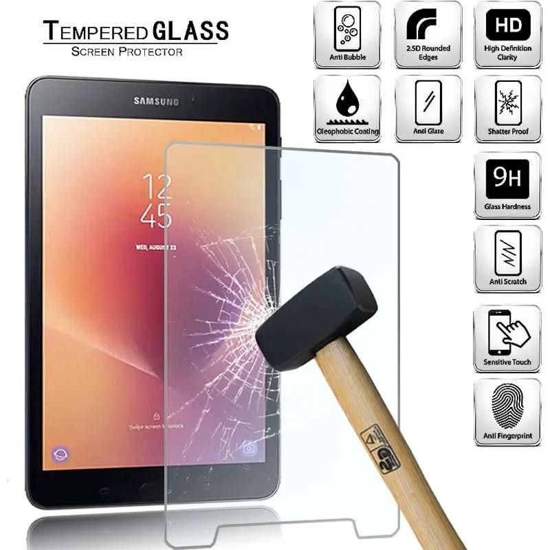 สําหรับ Samsung Galaxy Tab A 8.0 2017 SM-T380 T385 โปร่งใสฟิล์มกระจกนิรภัยกันรอยขีดข่วนป้องกันหน้าจอ