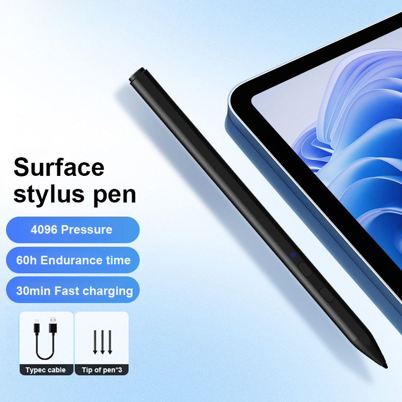 ปากกาสไตลัสสําหรับ Microsoft Surface Pro ปากกาสําหรับ Surface Pro 9/10/11/12/8/X/7/7 plus/6/5 Surfac