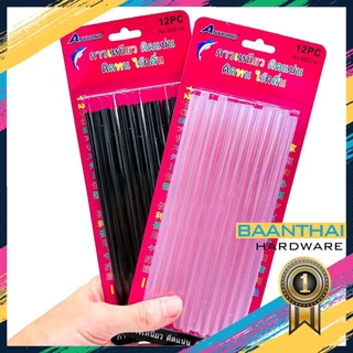 กาวแท่งเล็ก สีใส สีดำ กาวแท่งร้อน เหนียวติดทน คุณภาพดี ราคาโรงงาน