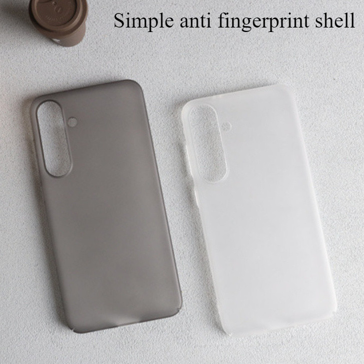 เคสใสที่สวยงาม บางและเบา ซัมซุง A05S A56 5g S24 Ultraไม่เหลืองลดลายนิ้วมือตกค้าง For Samsung A05 A14 A15 A34 A35 A36 A54 A55 5g/4g Case PC แข็งลวง S22 S23 S24 S25 Plus/Ultra สของแท100% - ภาพย่อย 2