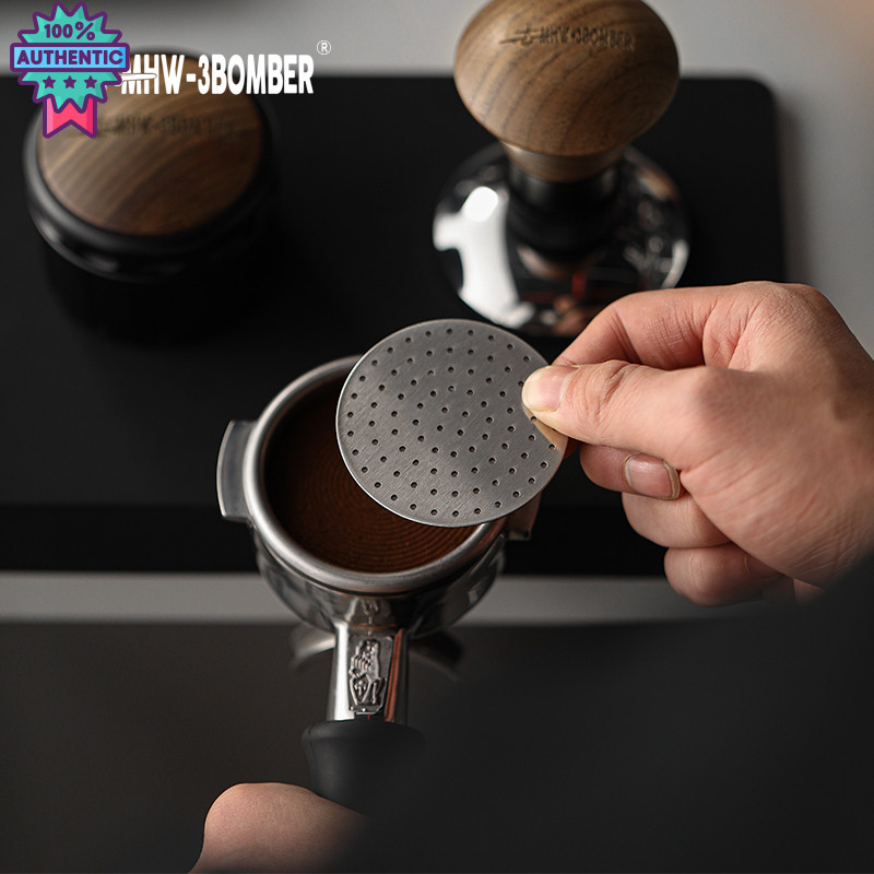 MHW-3BOMBER Espresso Puck Screen / Filter Screen แผ่นกระจายน้ำ ขนาด 51, 53 และ 58.5 mm