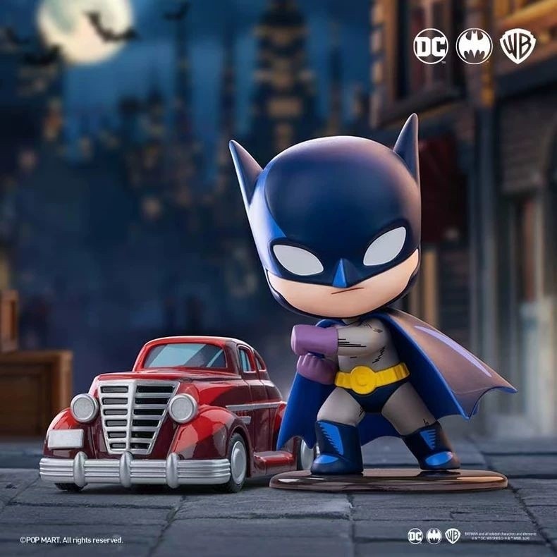 ของแท้ DC Batman 85th Anniversary Series Secret Hidden Figure & Set 6 Designs Doll Ornament Gift