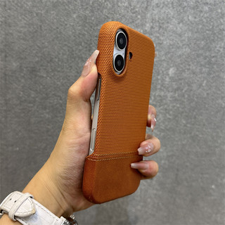 ใหม่ทอไนลอน 16 Pro Max เคสหนังสําหรับ iPhone 16 15 Pro Max 14 15Plus 13 12 Pro Max กันลื่นและกันกระแทกขั้นสูงฝาครอบป้องกัน