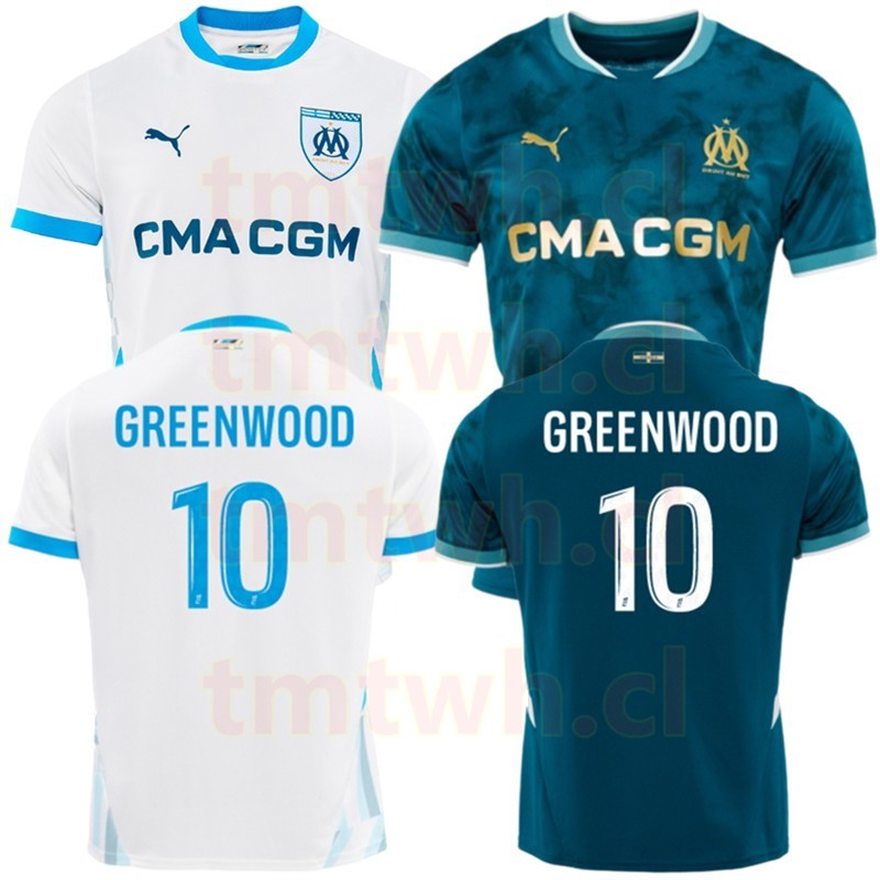 Om Marseille 2024 เสื้อฟุตบอล Fan Edition สําหรับผู้ชายในบ้านและเยือน