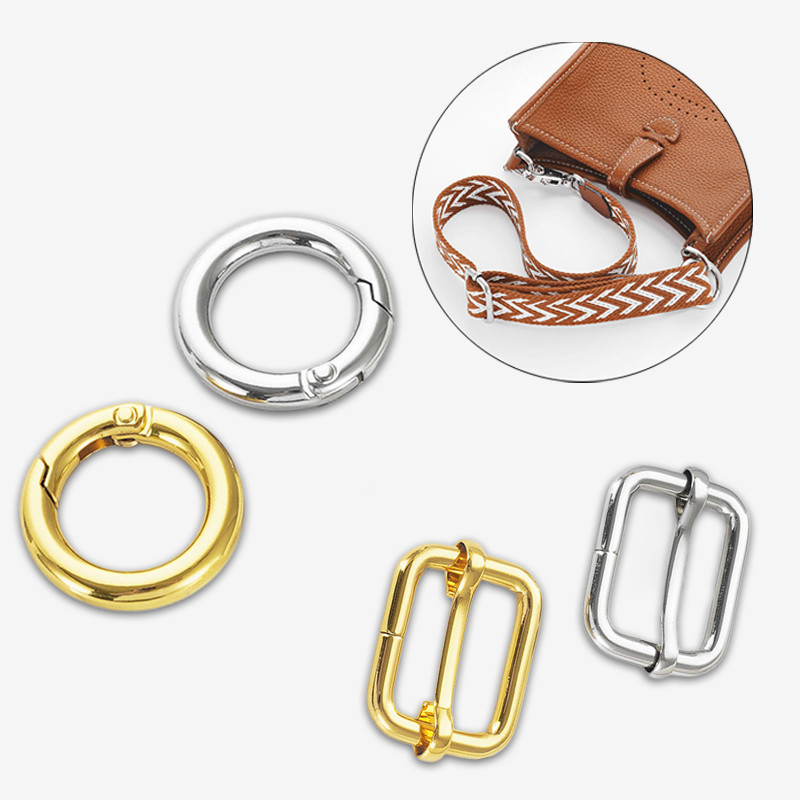 HERMES ปรับกระเป๋าสายคล้องไหล่หัวเข็มขัดโลหะสําหรับ เฮอร์มีส เอเวลีน ไหล่เดียว ค โรสบอดี กระเป๋าดัดแปลงสายรัดลิงค์หัวเข็มขัดอุป