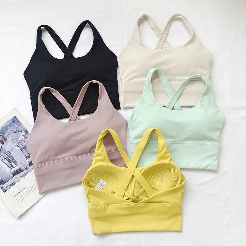 【MAGGIEYOGA]】สปอร์ตบรา รองรับแรงกระแทก ความแข็งแรงสูง สวยงาม สําหรับออกกําลังกาย (S-2XL)