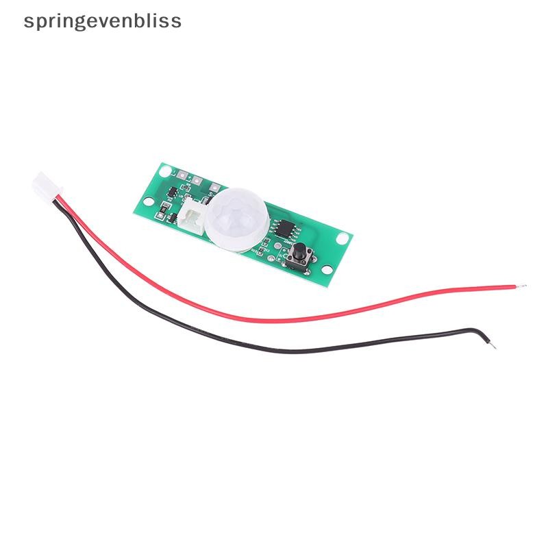 Springevenbliss 1 PC 3.7V DIY โคมไฟพลังงานแสงอาทิตย์ Board Control Sensor Night Light โมดูล Controller อินฟราเรด Human Body Induction Solar Circuit Board Springevenbliss