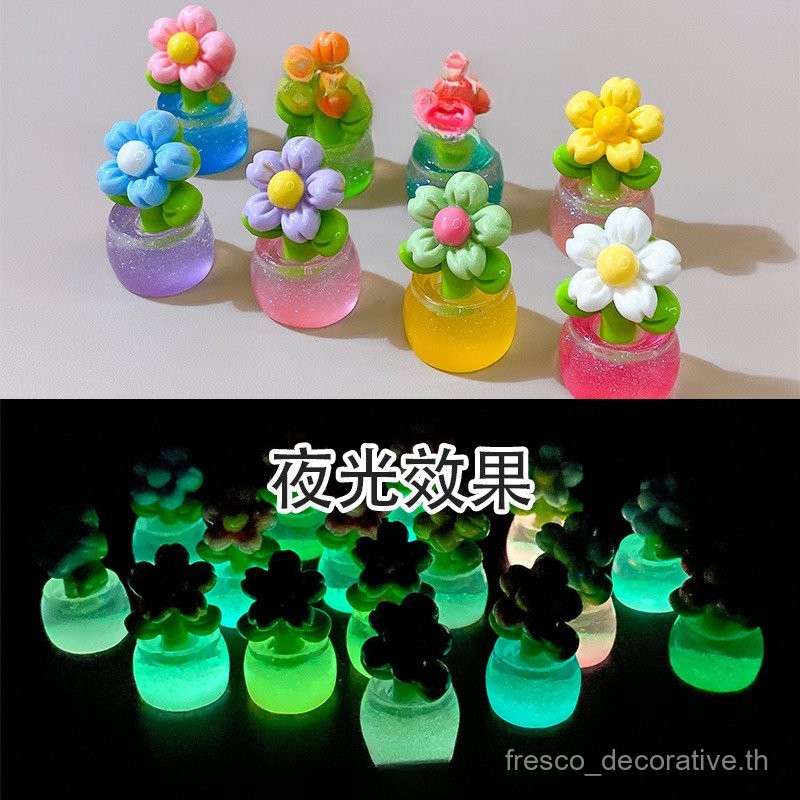 ตุ๊กตาสุ่มเรซินเรืองแสงตุ๊กตาตุ๊กตาเรซิน DIY เรซิน3D DIY เรืองแสง