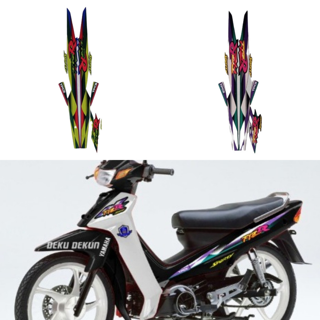 Yamaha F1ZR 1998 Striping Stickers, Best F1ZR 1998 Standard Body Stickers