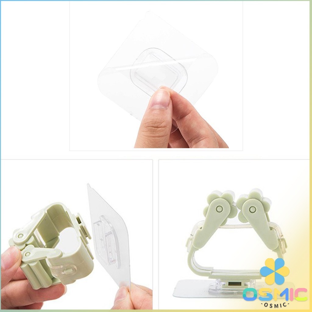 MIC ที่เก็บไม้กวาด ที่เก็บไม้ถูพื้น ตะขอเก็บไม้ถูพื้น mop ชั้นวางห้องน้ำถ้วยดูด ตะขอเก็บไม้กวาด ตะขอติดผนัง แร็คจัดเก็บ - รูปที่ 4