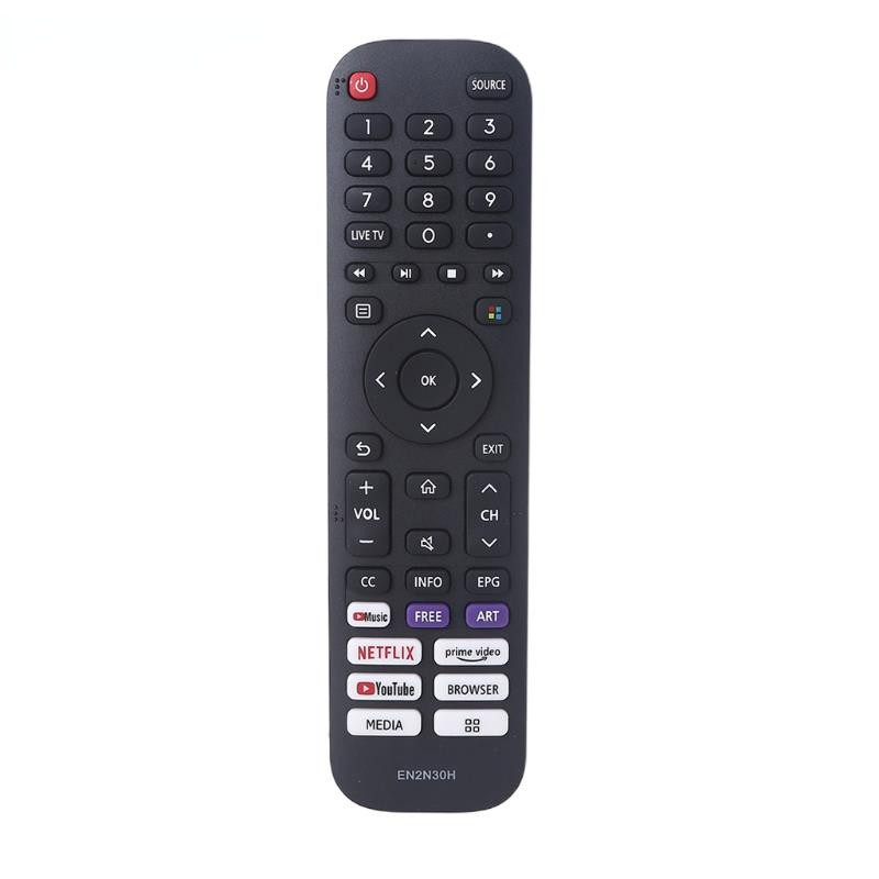 สําหรับ Hisense 4K UHD LED สมาร์ททีวีรีโมทคอนโทรล EN2N30H EN2Q30H EN2B30H EN2G30H 55A7300F 55A7500F 