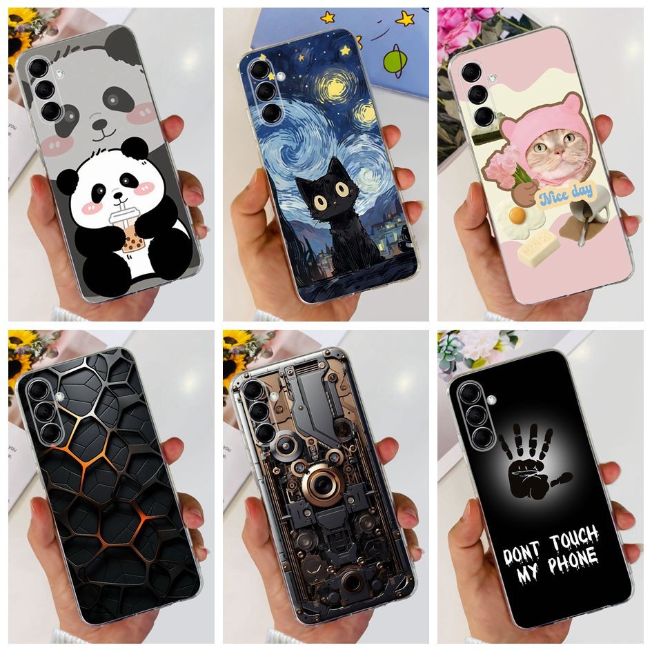Fo Samsung Galaxy M14 5G กรณี SM-M146B ฝาครอบโทรศัพท์น่ารักการ์ตูนซิลิโคนนุ่มสําหรับ Samsung M14 SM-