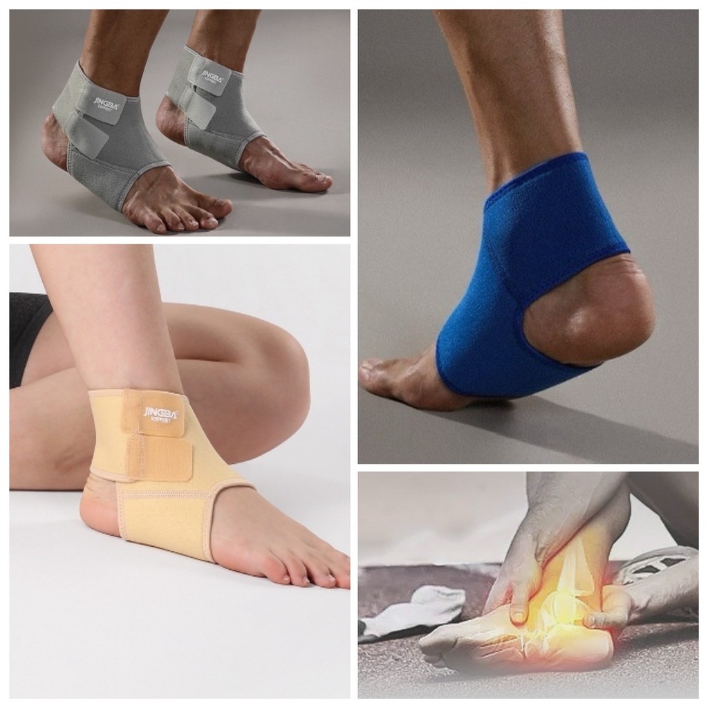 ❤ พยุงข้อเท้า สายรัดข้อเท้า ที่รัดข้อเท้า กีฬา Full support ปรับขนาดได้ ผ้าข้อเท้า ankle support ป้อ