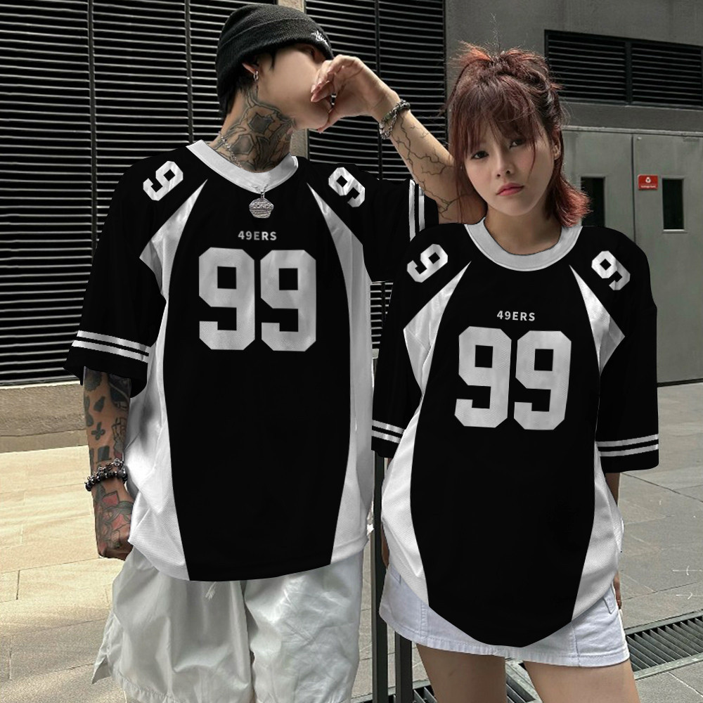 1 pcs S-5XL ขนาดใหญ่ผู้ชาย S เสื้อยืดกราฟิกดิจิตอล 3D พิมพ์คู่ Jersey Oversize ชายเสื้อผ้า Plus ขนาดเสื้อยืด High Street เยาวชนแขนสั้น Tees