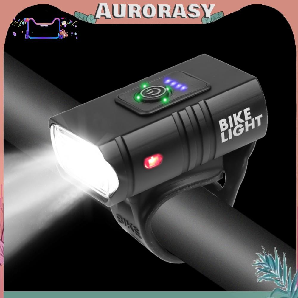 🚚จัดส่งในกรุงเทพฯ🚚ไฟจักรยาน LED 10W 800LM 6 โหมด USB โคมไฟหน้า MTB แบบชาร์จไฟได้