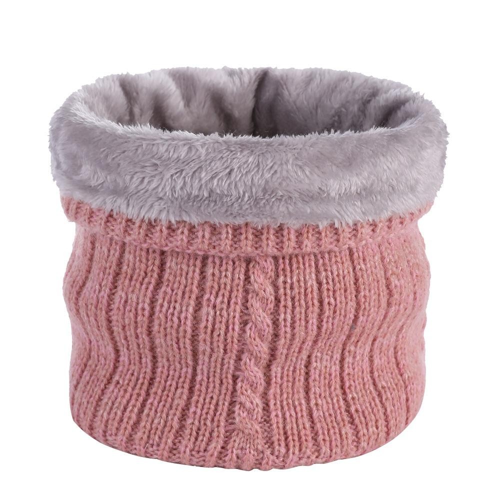 ผ้าพันคอถัก OSIER แบบสองชั้นบุขนแกะ สวมใส่ง่าย อบอุ่นกันลม ในฤดูหนาว และเหมาะสำหรับกิจกรรมกลางแจ้ง - รูปที่ 2