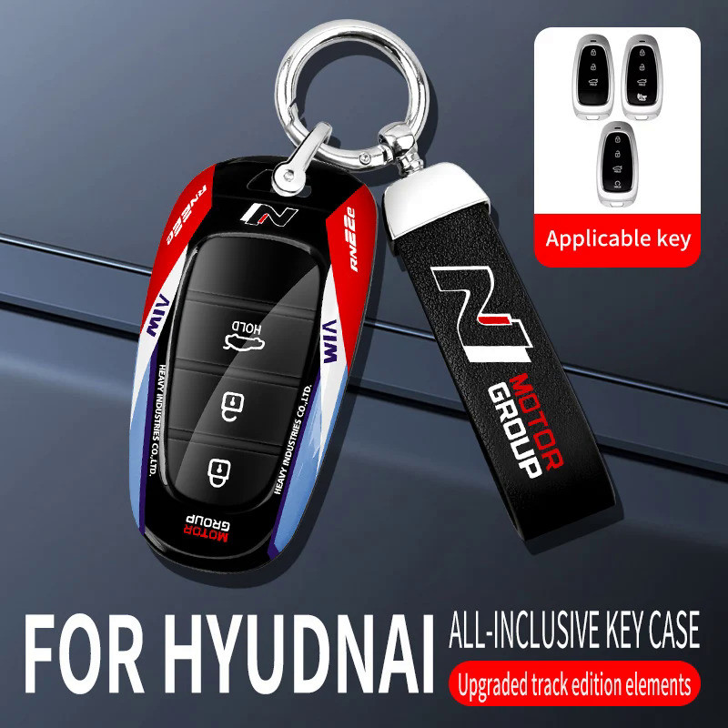 New Fashion Car Key Case Cover Shell Bag ForFor Hyundai Solaris Sonata Hybrid NEXO NX4 New Grand San