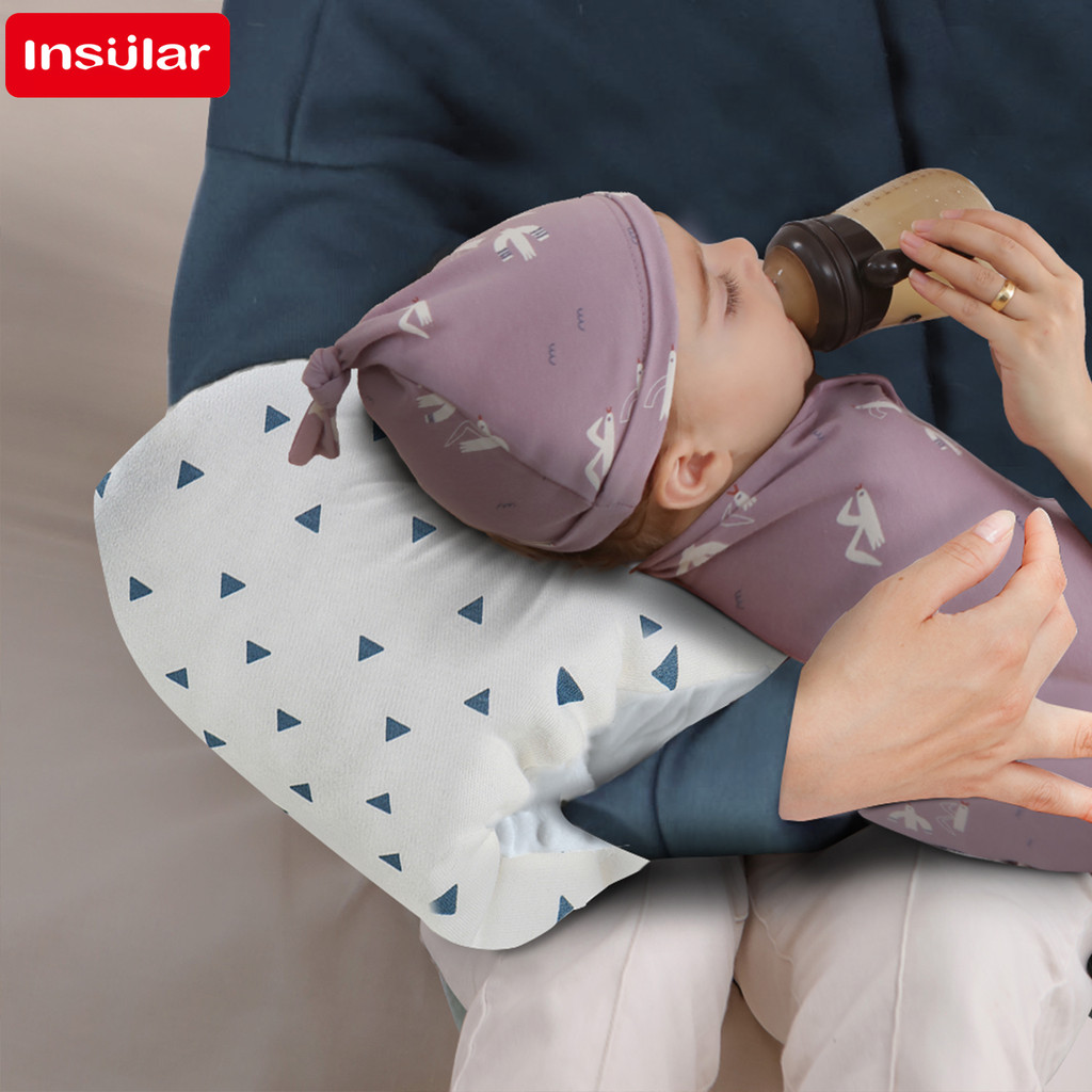 Insular Pure Cotton Flannel หนานุ่มสบายหมอนพยาบาลเด็กแขนสนับสนุนทารก Feeding Magic Soothing หมอน