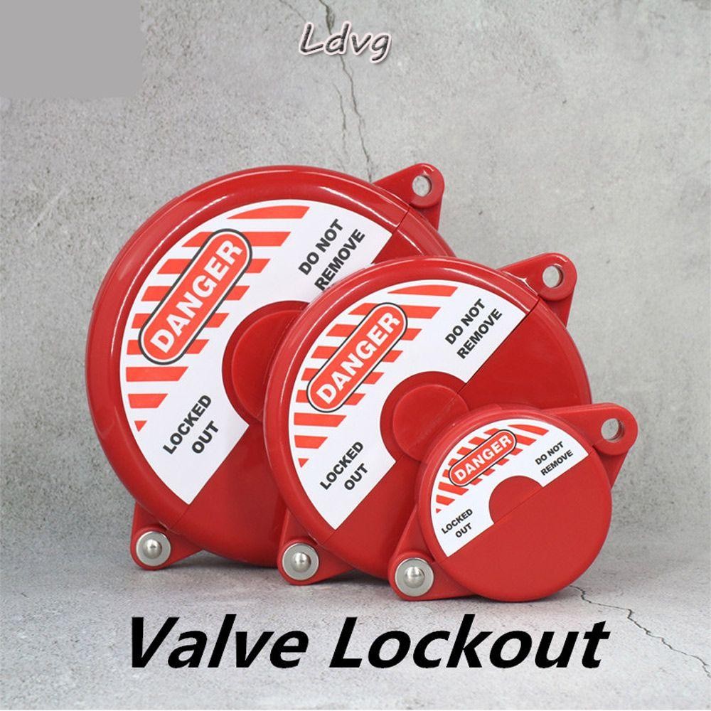 Ldvg วาล์วล็อคแผ่นล็อคความปลอดภัยประตูวาล์วถังถังแก๊ส Lockout Master Lock
