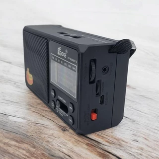 วิทยุ-โซล่าเซลล์ FP-9006BT-S บลูธูท FM/AM/SW เชื่อมต่อ MP3 USB TFcard ไฟฉาย LED