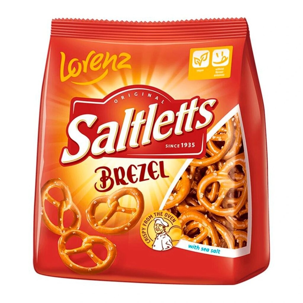 Lorenz Salettes Brezel ลอเรนซ์ ซอล์ทเลท เบสเซล 150 g. (05-8229)