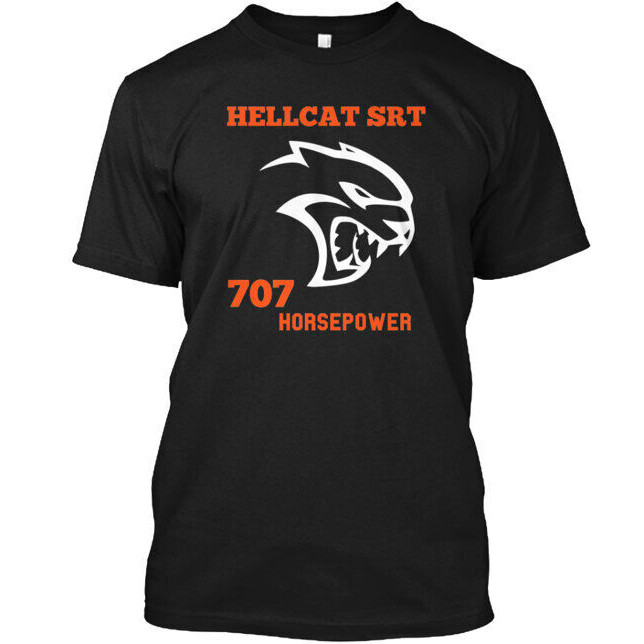 เสื้อยืด Hellcat Srt 707 Hp