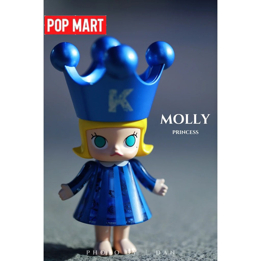 Popmart POPMART ของแท ้ MEGA ROYAL MOLLY100 % Birth Princess แขวนการ ์ ดรูปตกแต ่ ง