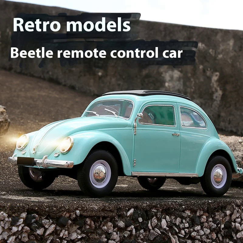1/16 Wpl D62mini For Vw Beetle Hardtop Sedan Model 1949-1963 Remote Control Car Toy Carremote Contro