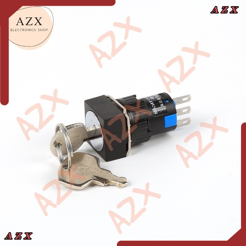 พร้อมส่ง สวิตช์กุญแจ 16มิล  3จังหวะ  2จังหวะ   พร้อมส่งในไทย16mmLA16F-11Y/2  ส่งทุกวัน