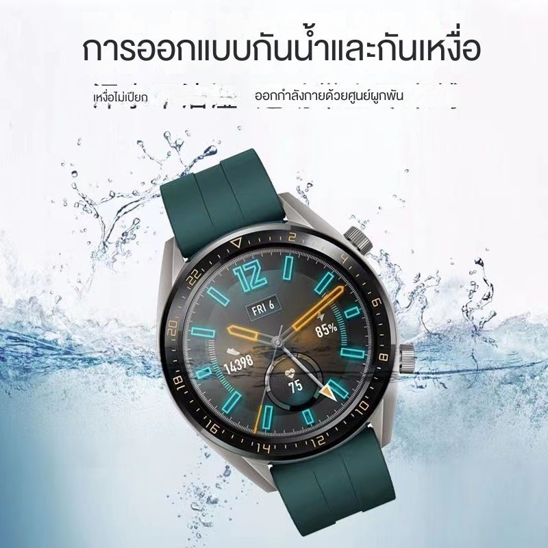 สายนาฬิกาสำหรับGarmin forerunner165 245 255 265 645 158ชิลิโคนล็อคเงินactive5 vivoactive3/4/5