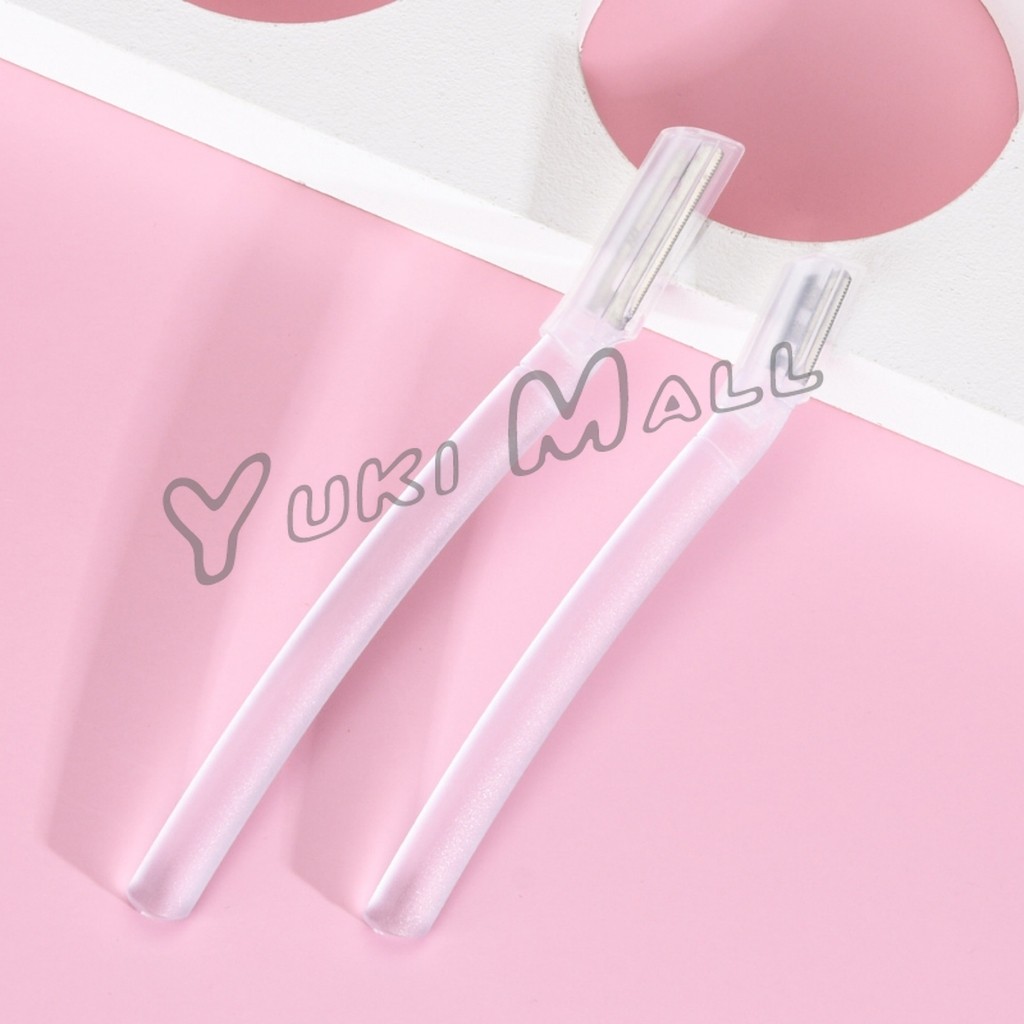 Yuki ที่กันคิ้ว การแต่งทรงคิ้ว มีดโกนขนหน้า มีดตัดคิ้วสำหรับผู้เริ่มต้น eyebrow razor - รูปที่ 6