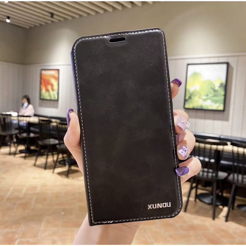 ส่งจากไทย Case For Samsung S24FE เคสฝาพับ เคสซองเปิดปิด ตั้งได้ เคสกระเป๋าใส่นามบัตร กันกระแทก