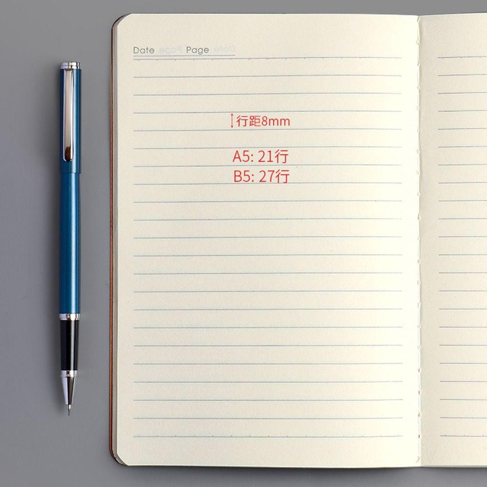 สมุดไดอารี่ GRADAK, ปกคราฟท์ A4/A5/B5 โน๊ตบุ๊ค, ตารางแบบพกพา/Lined/Blank Sketchbook ของขวัญ