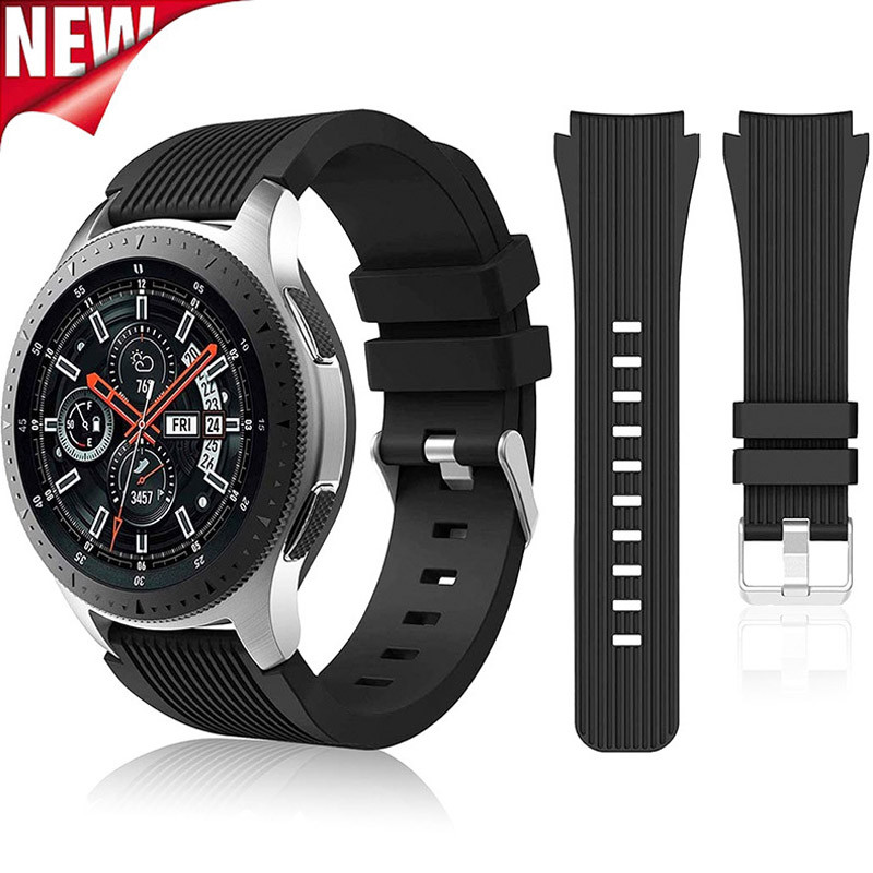 22 มม.20 มม.ซิลิโคน Samsung Galaxy Watch 7 6 5 4 สายคล้องคอ GT 5 Pro สําหรับ Xiaomi Redmi Watch 3 5Lite/Active