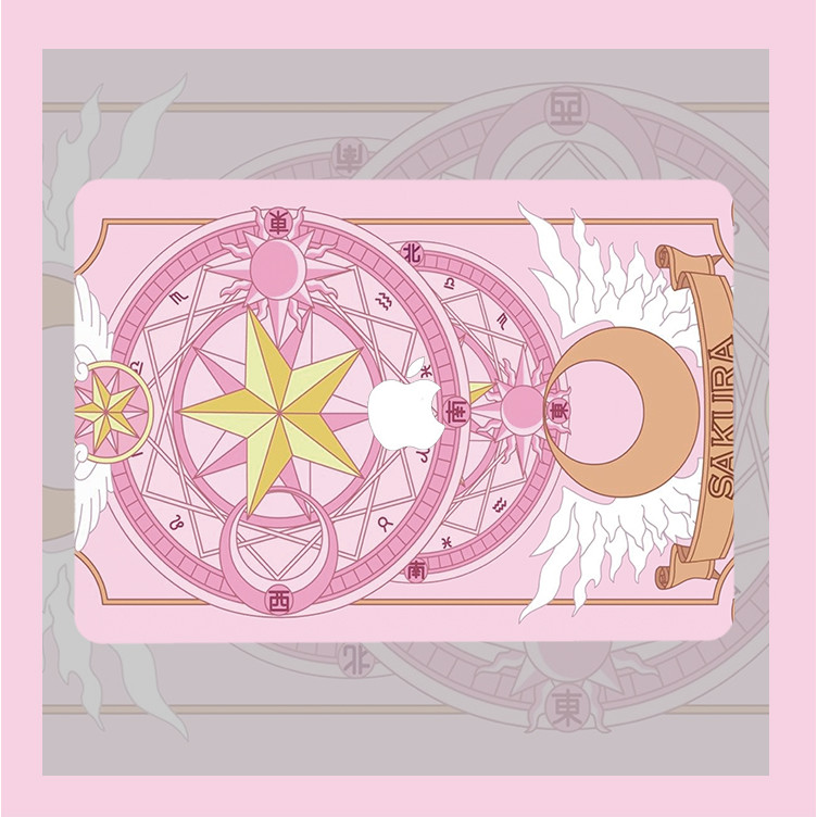 การ์ดแคปเตอร์ SAKURA อะนิเมะกรณี A2681 สําหรับ Macbook Air M2 M1 Pro 13 14 16 Mac Hard Shell Retina 