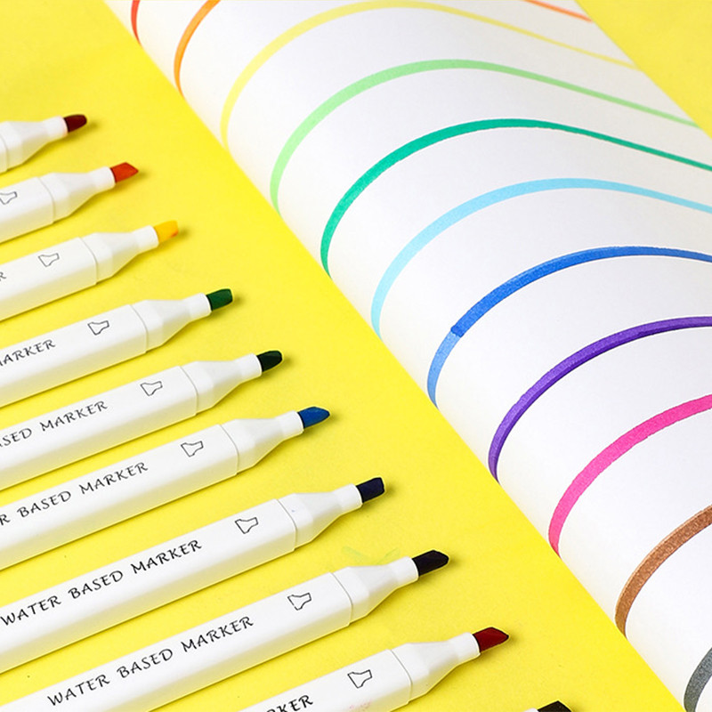 [พร้อมส่ง]🔥ปากกาอะคริลิค กันน้ำ 12/24/36/48สี เขียนได้ทุกพื้นผิว ปากกาเขียนแก้ว /พลาสติก/ไม้/เหล็ก/กระจก