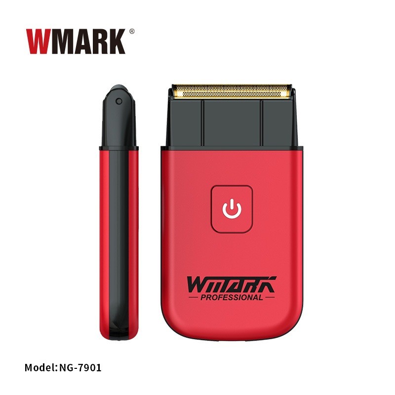 Wmark NG-7901 Mini ตัดผมเครื่องโกนหนวดผม Trimmer ชาร์จ Ultra Thin เครื่องโกนหนวดมืออาชีพตัดผม