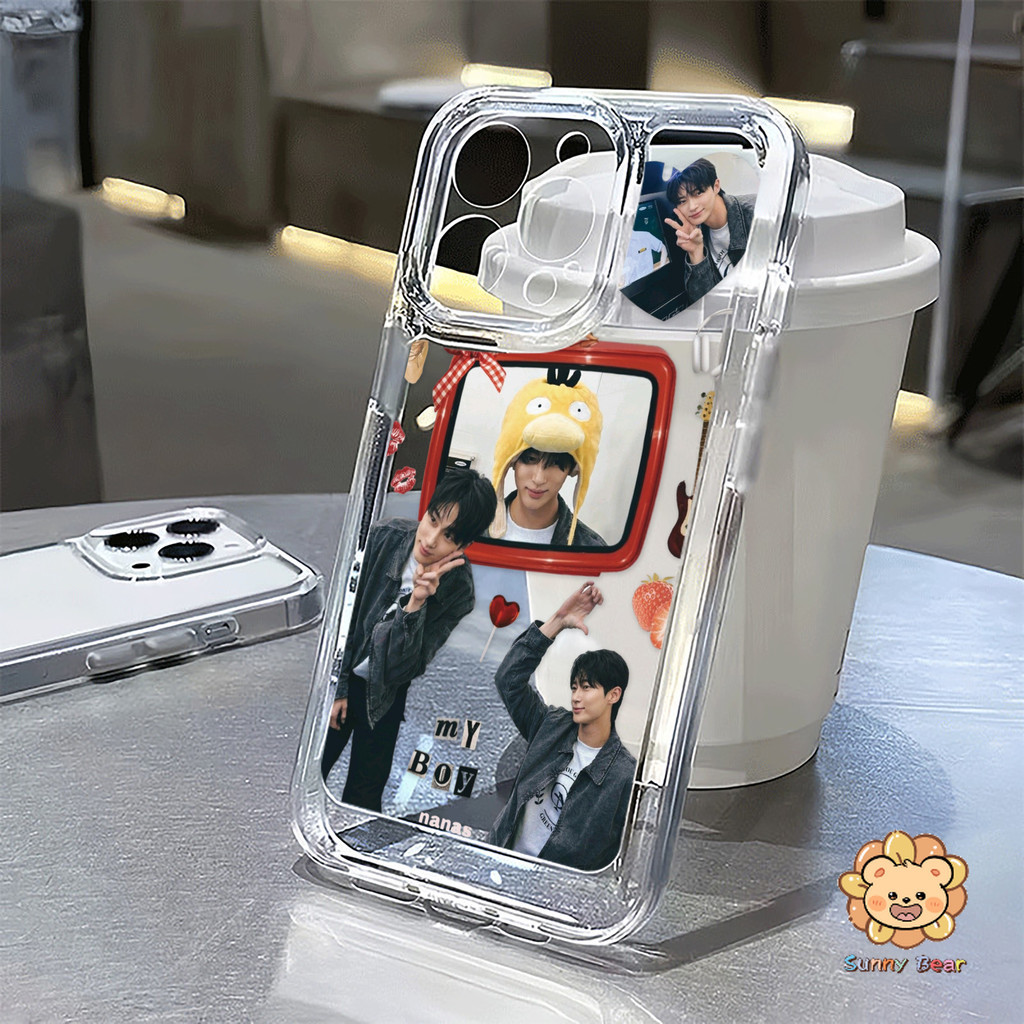สําหรับiphone 16 Pro Maxน่ารัก บยอนอูซอก 15 14 XR 13 11 12 Pro Max 8 7 6 6S Plus X Xs Max Se 2020 13 12 11 Simpleขั้นสูงโปร่งใสTpuเคสโทรศัพท์