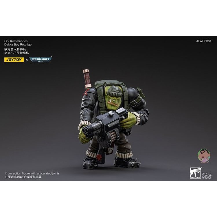 JOYTOY Warhammer 40K Ork Kommandos Dakka Boy Rotbililge Action Figure