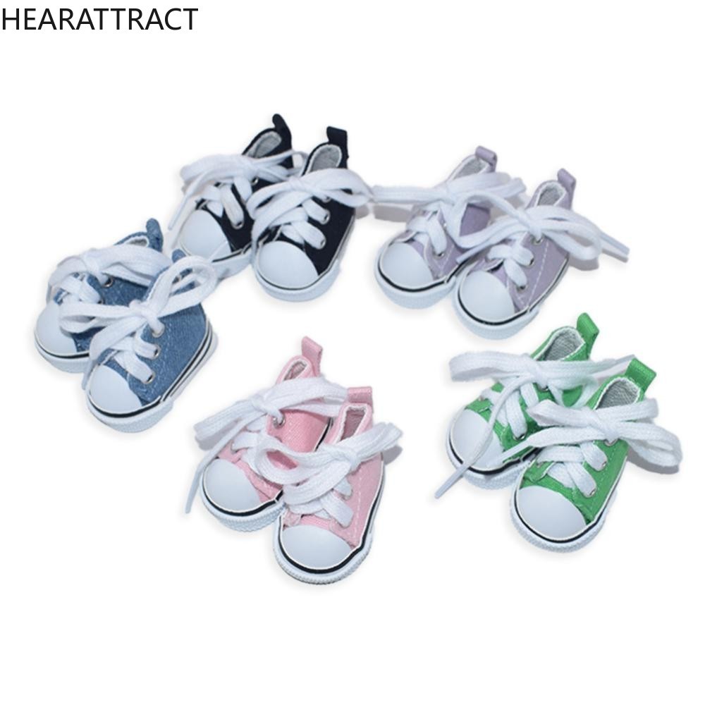 Hearattract งานอดิเรก Hand-made สําหรับ 20 ซม.ตุ๊กตาผ้าฝ้ายรองเท้า DIY รองเท้าหนังเปลี่ยนตุ๊กตาอุปกรณ์เสริม 13 ชนิด
