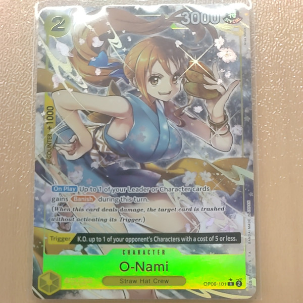 ONE PIECE O-Nami R-P [OP06-101] [EN](Booster Pack "Wings Of The Captain") Used