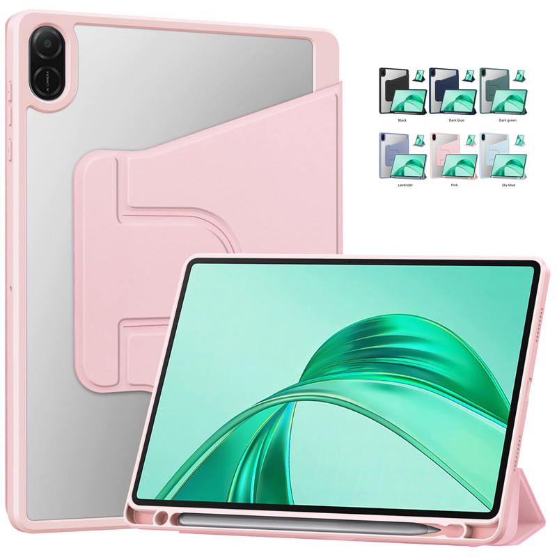 สําหรับ Honor Pad X8a กรณี 11 "Trifold PU หนังอะคริลิคด้านหลังสําหรับ Honor Pad X8a NDL-W09 พร้อมที่