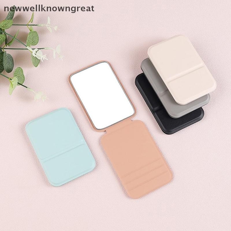 ใหม่wellknowngreat เดสก์ท็อปมือถือขาตั้งกระจกความละเอียดสูงพับกระจกแต่งหน้าน้ําหนักเบาง่ายต่อการพกพากระจกโต๊ะเครื่องแป้งเครื่องมือเครื่องสําอาง CAD