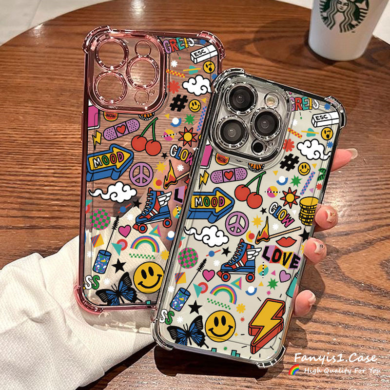 เข้ากันได้กับ Hua wei Honor 200 Pro/200 Honor X50/X9A/X30 เคสโทรศัพท์ลายการ์ตูนการเก็บรักษาปกอ่อน